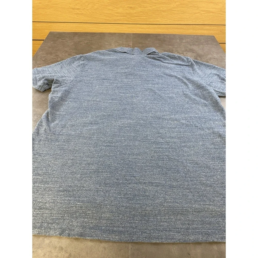 Ralph Lauren Polo Men's Custom Short Sleeve Collard Blue Shirt Size 2XL